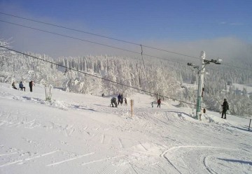 Ченковице - лыжный ареал Букова Гора. 