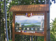 Knights' Trail - educational trail with posted information