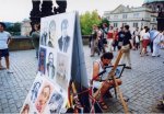 Czechtourism: Porträts auf der Karlsbrücke