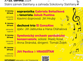 (Benefiční hudební festival Slatiňany 2024: Symfonický orchestr pardubické konzervatoře). 