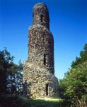 Krásenský peak - stone lookout tower